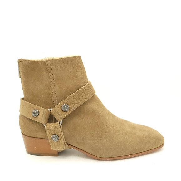 NEW Zadig & Voltaire Sunlux Boots Womens 6 Suede Country Western Cowgirl Rustic - Picture 1 of 12